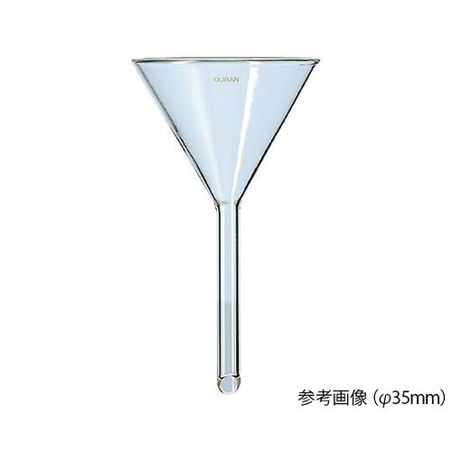 硝子ロート φ150粍  (1本)(213515708) 取り寄せ商いもの