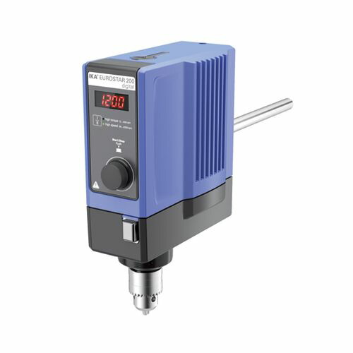IKA 電子制御撹拌機 ユーロスター200デジタル (1台)(EUROSTAR 200 digital) 取り寄せ商品