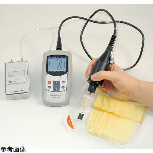 アズワン パッケージ内残存酸素測定セット 酸素測定範囲：0～100％ (1個)(4-3956-02) 取り寄せ商品