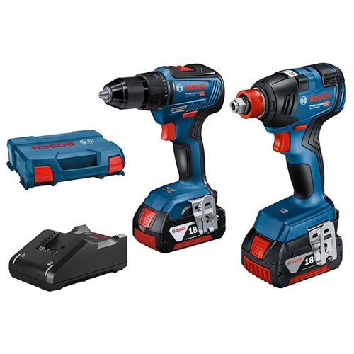 BOSCH コンボキット インパクト+ドライバドリル GDX18V200GSRN(67-7989-51) 取り寄せ商品