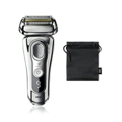 Braun (ブラウン) シリーズ9 充電式シェーバー シルバー アルコール洗浄機付き(9394CC-V) 取り寄せ商品｜ナノズ　店