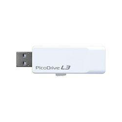 グリーンハウス GREEN HOUSE GH-UF3LA128G-WH USB3.0メモリー ピコドライブL3 128GB(スライド式) メーカー在庫品｜ナノズ　店