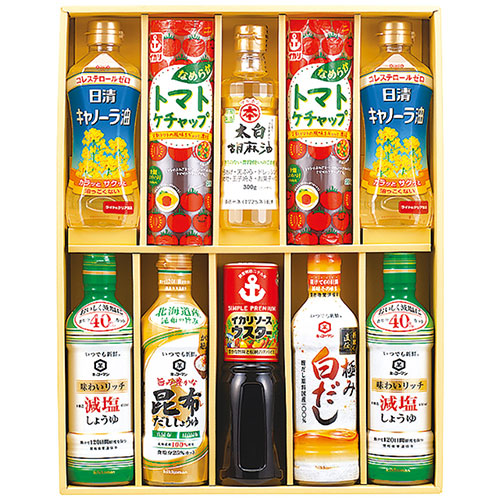 ユーエイキャスター キッコーマン&調味料バラエティセット KSM-100N(2741-016) 取り寄せ商品