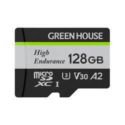 グリーンハウス GREEN HOUSE microSDHC/microSDXCカード「GH-SDM-WAシリーズ」128GB(GH-SDM-WA128G) 取り寄せ商品｜ナノズ　店 10,373円
