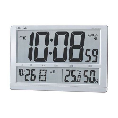 セイコー 大型液晶電波掛置兼用時計(SQ433S) 取り寄せ商品