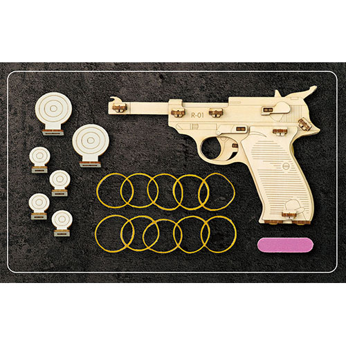 楽天市場】ゴム鉄砲 木製 【コルトパイソン 357 】 ササキ工芸
