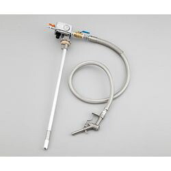 アクアシステム 200L差しかためるドラム缶用エアプレッシャーポンプ（本体軽銀製・溶解剤用）手(APD-20ASN) 取り寄せ商いもの
