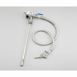 アクアシステム 200L差しかためるドラム缶用エアプレッシャーポンプ（SUS製・溶解剤用）手動火器(APD-20SUSN) 取り寄せ商いもの