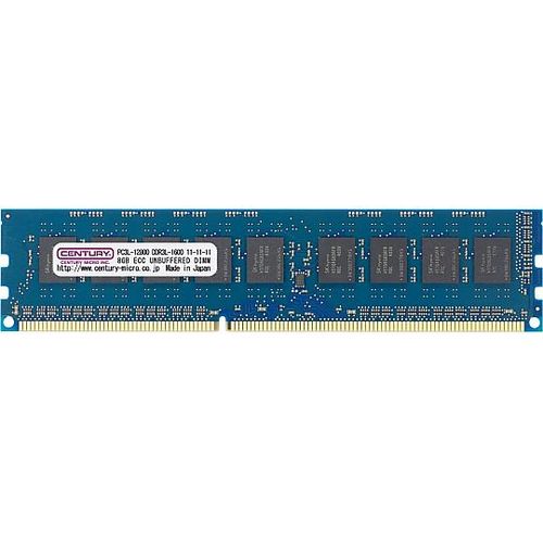 CENTURY MICRO ECC LongDIMM パソコン12100 DDR3L 1600Mhz 240pin 2rank 8GB(CD8G-D3LUE1600) 取り寄せ商いもの