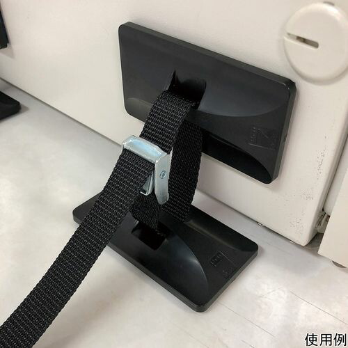 三尺帯ストッパー 軽さとり備える用 4組入 (1書き割り(4組入り口・入口))(4-4172-01) 取り寄せ商いもの
