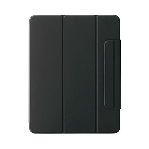 エレコム ELECOM iPad Air ケース 13インチ ( M3 / M2 ) マグネット着脱フラップ ブラック(TB-A25XWVPF2BK) メーカー在庫品