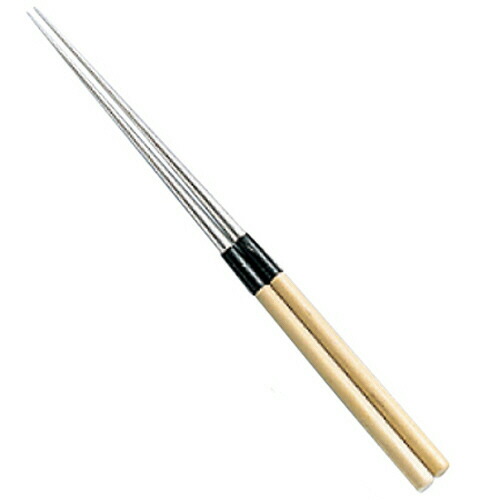 江部松商事 白木柄 盛箸(水牛桂付) 13.5cm 1組(0580400) 取り寄せ商品 7,206円