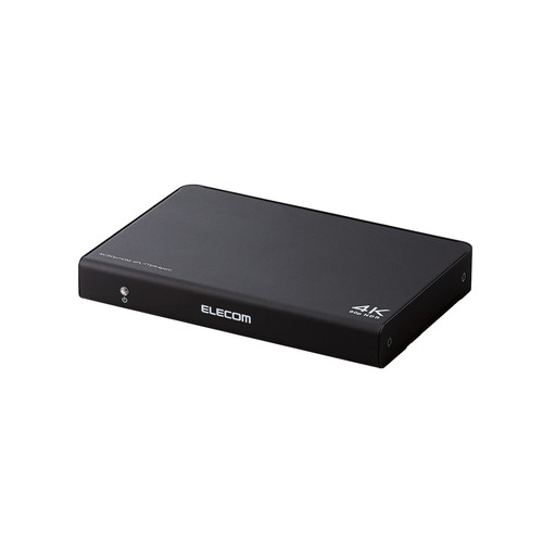 【P5E】エレコム HDMI分かち合う器 4K 60P 相応う 1インプット 4最終生産物 黒いこと VSP-HDP14BK(VSP-HDP14BK) 製造業者店卸し資産品