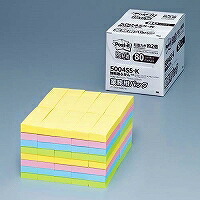３Ｍ Post-it ポストイット 強粘着ふせん パステルカラー 業務用 4色(3M-5004SS-K) 目安在庫\u003d○