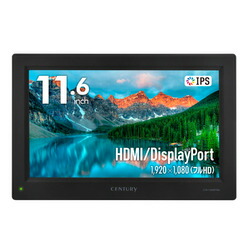 センチュリー CENTURY LCD-11600FHD4 11.6インチHDMIマルチモニター plus one Full HD メーカー在庫品