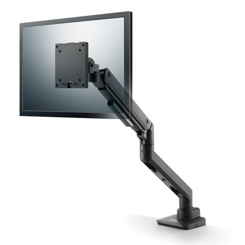 エレコム ELECOM モニターアーム シングル ディスプレイ 高耐荷重 ガススプリング式 ブラッ(DPA-SL08BK) メーカー在庫品