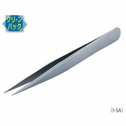 RUBIS MEISTER ピンセット SA（耐酸鋼）製 クリーンパック No.1（先端フラットス(1-SA) 目安在庫\u003d△