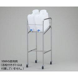 アズワン ヘン賃銭水道の栓付瓶用傾斜角度照明ランプ 積み上げる瓶：20L×2個 (1個)(20WHS) 取り寄せ商いもの