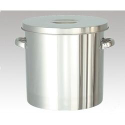 日東金属工業 テーパー型フタ付きステンレスタンク 10L (1個)(TP-ST-24) 取り寄せ商品|ナノズ 店