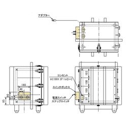 アズワン 無意味さデシケーターコンセント付 (1個)(4560111766692) 取り寄せ商いもの