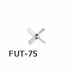 アズワン トルネード用撹拌羽根 ファンタービン（ボス付き） (1個)(FUT-75) 取り寄せ商品