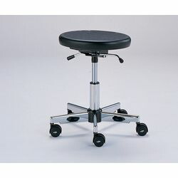 アズワン 研究者専用チェアー 背無し リング無し (1脚)(LC-50) 取り寄せ商品
