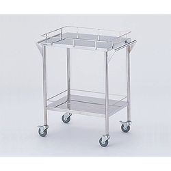 アズワン ストレージステンレスカート 2段 (幅600粍) (1台)(CHS-2) 取り寄せ商いもの