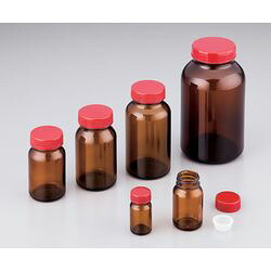 アズワン 規格瓶SCC 茶 80本入（純水洗浄処理済み） No.5K (1箱(10本&times;8袋入り)) 取り寄せ商品｜ナノズ　店