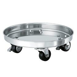日東金属工業 タンク運搬用台車(SS・ゴム車) φ360mm用 (1個)(KM-36) 取り寄せ商品|ナノズ 店