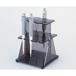 アズワン マイクロピペットスタンド 6本掛 (1個)(JGN-2) 取り寄せ商いもの 容器・試験管-その他