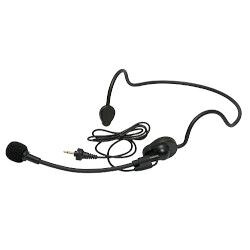 ユニペックス WM-3100・WM-8100A用ヘッドセット形マイクロホン 黒色 HM-10E 取り寄せ商品