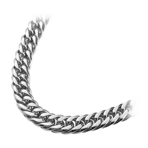 CrazyAngel CrazyAngel ネックレスチェーン ステンレス316L 50cm 太め 幅10mm 厚み3.2m(0037ca-997) 取り寄せ商品