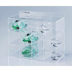 アズワン メガネゴーグルケース　12室　425&times;210&times;350mm (1個)(GG-12) 取り寄せ商品｜ナノズ　店