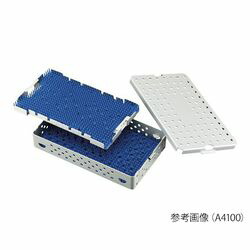 滅菌ケース アルミニウム製  (1個)(A4200) 取り寄せ商品
