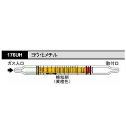 北川式・光明理化 検知管　ヨウ化メチル (1箱(10本入り))(176UH) 取り寄せ商品