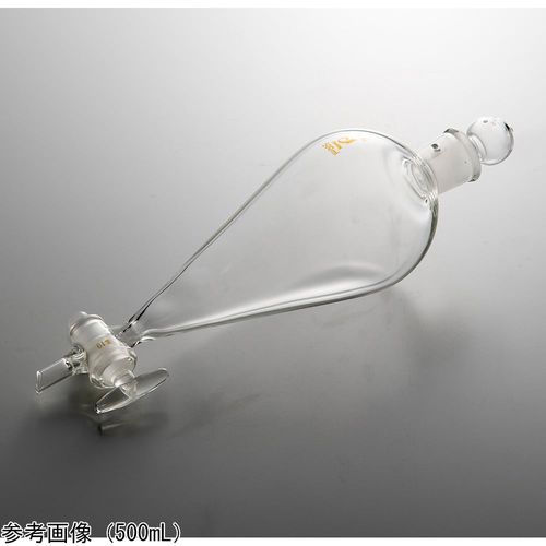 アズワン スキーブ形分液ロート(短足タイプ)ガラスコック 2000mLCL0532-07-10 (1個)(4-4590-07) 取り寄せ商品|ナノズ 店
