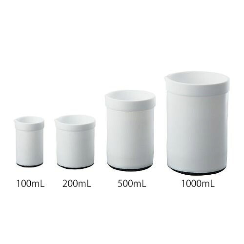 PTFEビーカー（耐熱・目安線付き）　100mL (1個)(100-HB) 取り寄せ商品