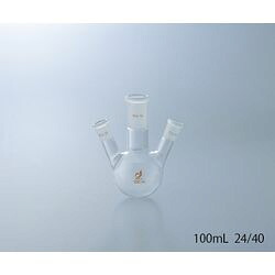 クライミング 共通摺合三つ口フラスコ　200mL (1個)(CL0080-03-30) 取り寄せ商品｜ナノズ　店