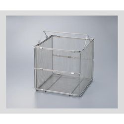 アズワン ステンレス折たたみ洗浄カゴ (1個)(FDWB-415) 取り寄せ商品｜ナノズ　店