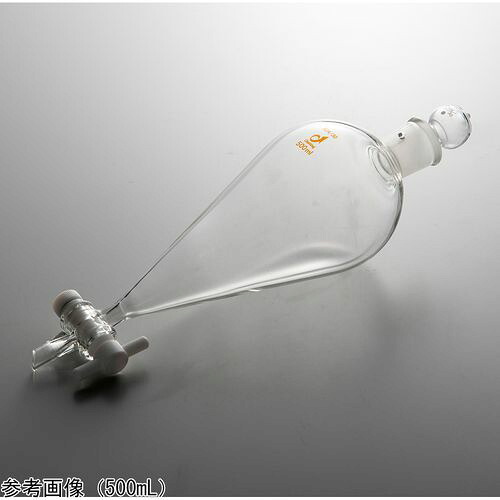 アズワン スキーブ形分液ロート(短足タイプ)テフロンコック 1000mLCL0533-06-10 (1個)(4-4591-06) 取り寄せ商品|ナノズ 店