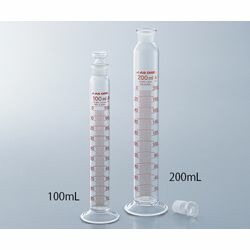 アズワン 有栓メスシリンダー 1000mL (1個)(4571110704943) 取り寄せ商品