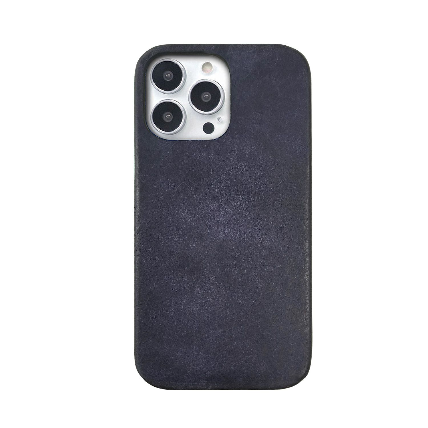 abbi SIGNATURE MARGOTイタリアンレザーバックカバー for iPhone 14 Pro ネイビー 背面カバ(ABS24067i14PNV) 仕入先在庫品