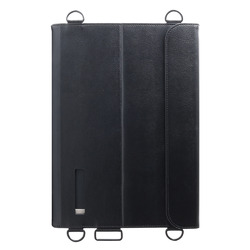 エムディーエス Dynabook K70対応 手帳型レザーケース ブラック(MDS-TCCK70BK) 取り寄せ商品