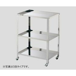 アズワン 枠付きステンレスワゴン レギュラー 2段 460×310×809mm 枠付きレギュラー(4571110718865) 目安在庫\u003d△