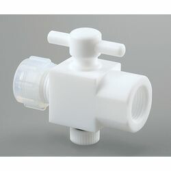 アズワン アズフロン（R）YK接続ハーフメネジコック (1個)(AF-YKM8) 取り寄せ商品