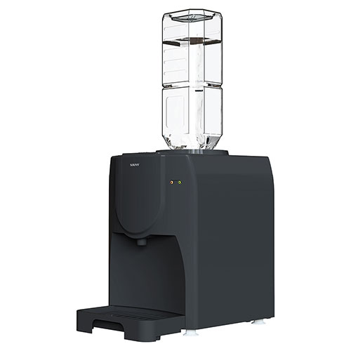 SOUYI JAPAN 卓上ウォーターサーバー 折りたたみトレー付き チャコールグレイ(SY-108N-CG) 取り寄せ商品
