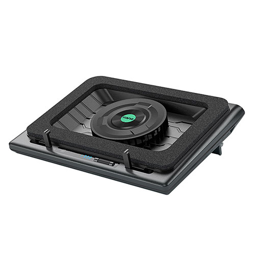 llano llano ノートパソコン 冷却パッド 15-19インチ対応 ブラック(V12-BK) 取り寄せ商品