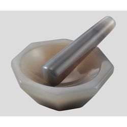 アズワン メノー乳鉢(浅型) φ65×φ80×16mm 乳棒付き (1個)(4571110726457) 取り寄せ商品|ナノズ 店