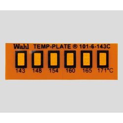 Wahl instruments 真空用テンプ・プレート(不可逆性)　6点表示 (1箱(10枚入り))(101-6V-110) 取り寄せ商品｜ナノズ　店