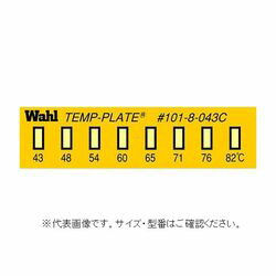 Wahl instruments 真空用テンプ・プレート（不可逆性） 38mm×10mm 101-8V-176 (1ケース(10枚 取り寄せ商品
